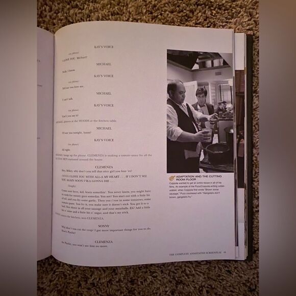 THE ANNOTATED GODFATHER - Complete Screenplay: hardcover book - Picture 7 of 13
